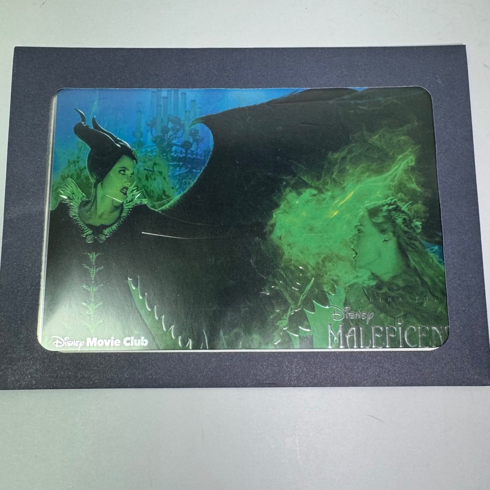 Maleficent Mistress of Evil 5x7" Lithograph Disney Movie Club Angelina Jolie Art